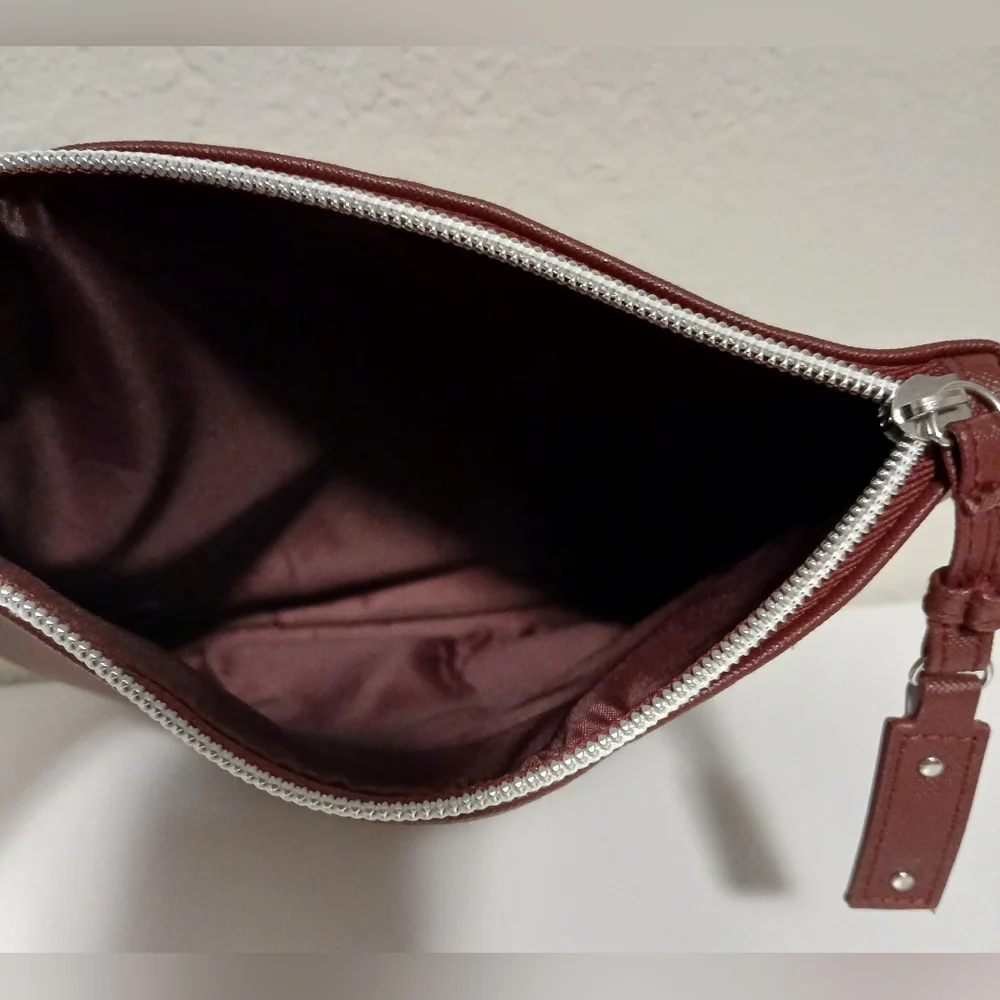 111SKIN Cosmetic Maroon Pouch‎